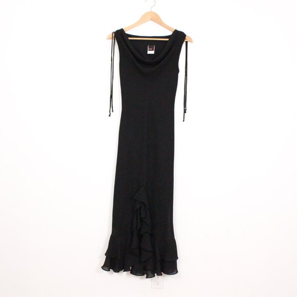 *Studio Y Little Black Sleeveless Maxi Dress - Picture 6 of 9
